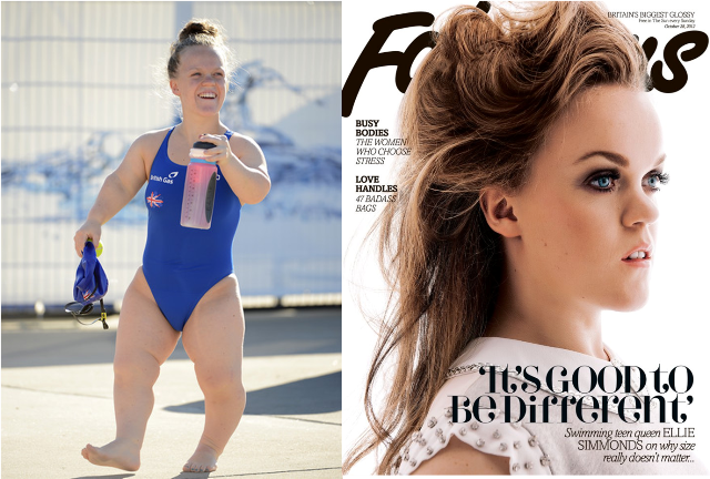 Ellie Simmonds - wielokrotna medalistka paraolimpijska z niskorosłością em